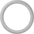 Dwellingdesigns 21.38 in. OD x 16.88 in. ID x 2.25 in. W x 1 in. P Architectural Accents - Egg and Dart Ceiling Ring DW69010